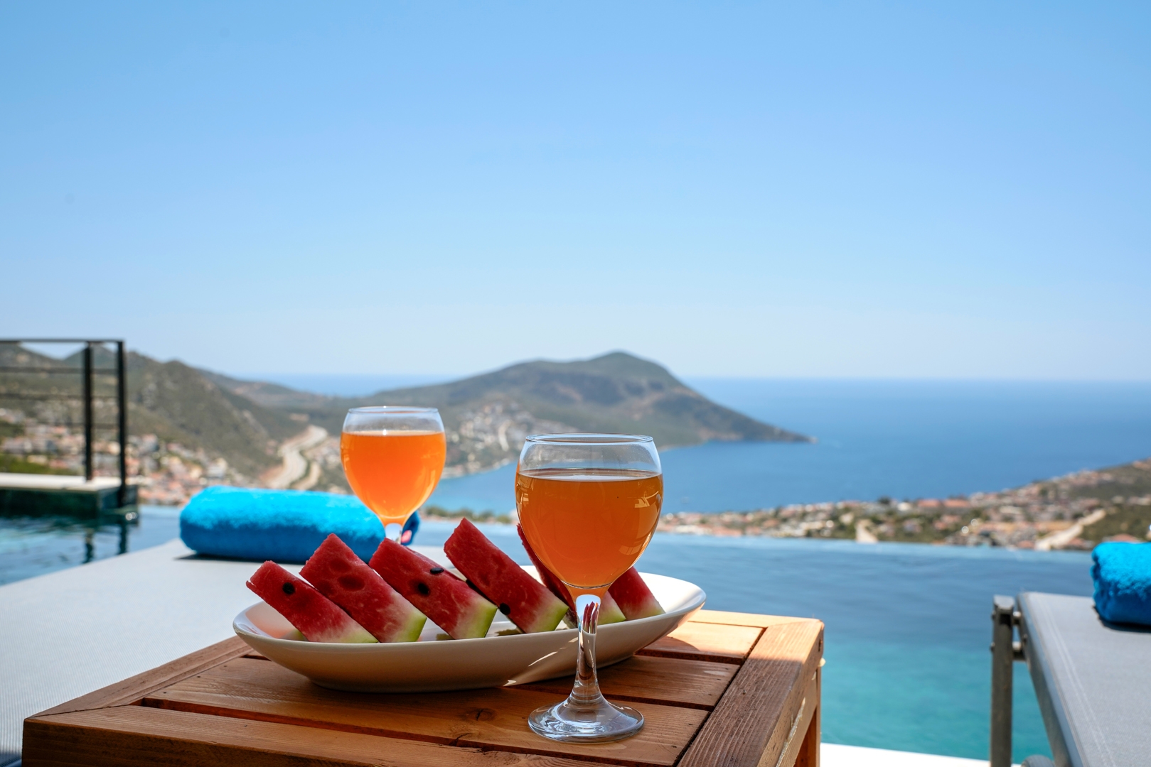 Baynur Villas for an enjoyable holiday in luxury villas with magnificent sea view in Kalkan